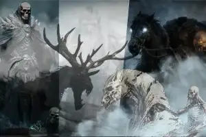 Top 10 most terrifying undead creatures from folklore including a lich, wendigo, draugr and spectral horseman